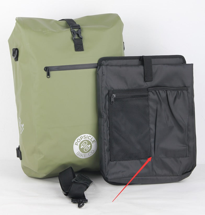 POPSICLE DUO Backpack Pannier Bag - Kuma Bikes