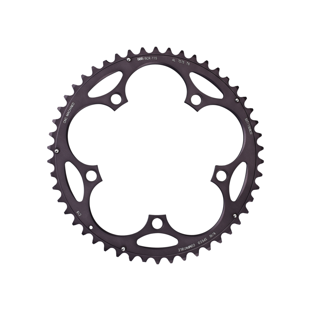 BBB BCR-11S RoadGear Chainring Black
