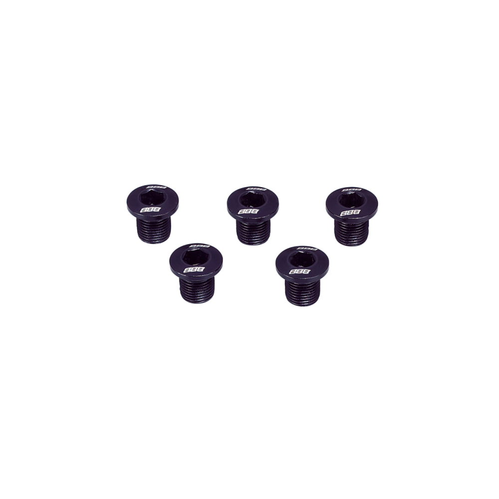 BBB BCR-52 Tripletars Chainring Bolts Black