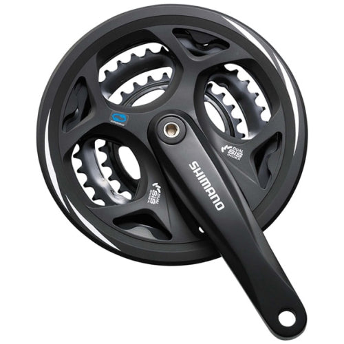 Shimano FC-M311 Altus square taper chainset, 42/32/22T, without chainguard, 170 mm - Kuma Bikes