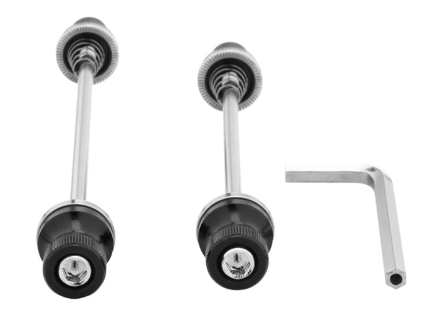 Security Wheel Skewers Road