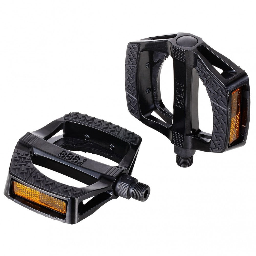 BBB BPD-46 ErgoRide Flat Pedals Black