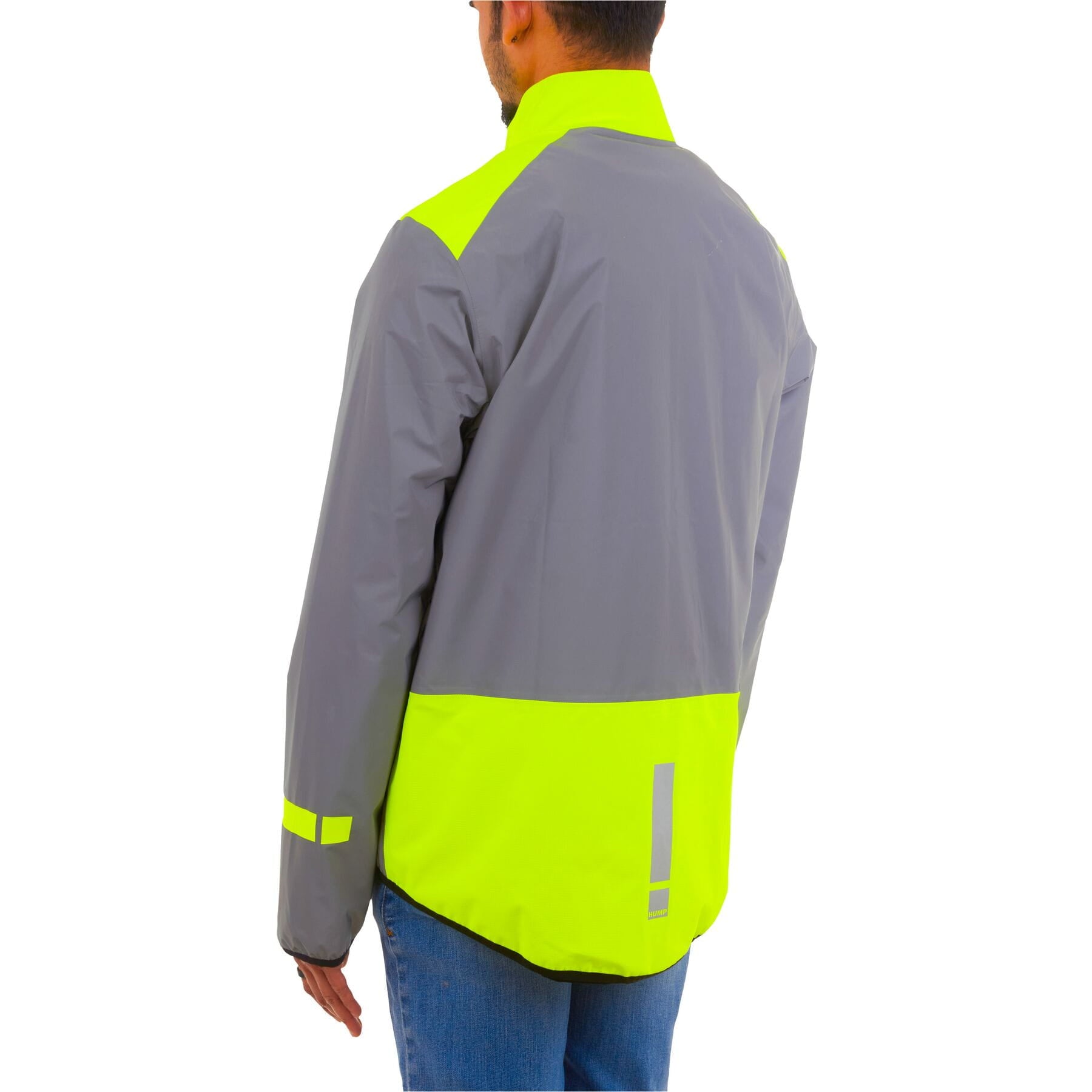 HUMP Men's Ultra Reflect Waterproof Jacket - Reflect / Hi-Viz - Kuma Bikes