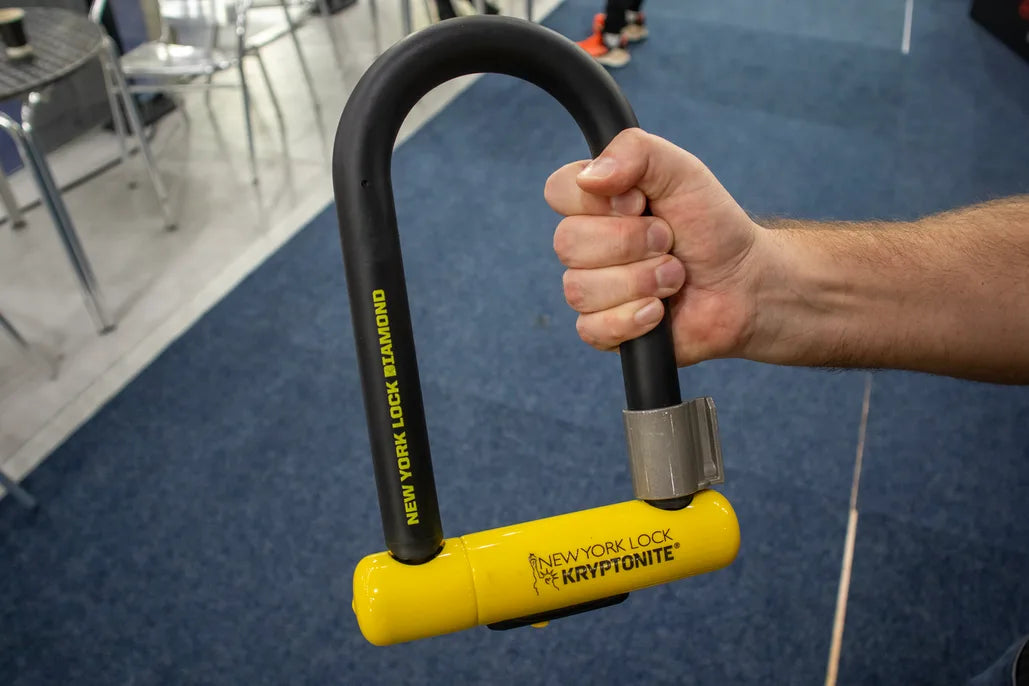 New York Diamond Angle Grinder Resistant U-Lock Sold Secure Diamond - Kuma Bikes