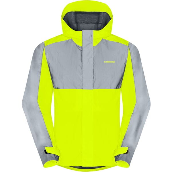 Stellar FiftyFifty Reflective Men's Waterproof Jacket, hi-viz yw - Kuma Bikes