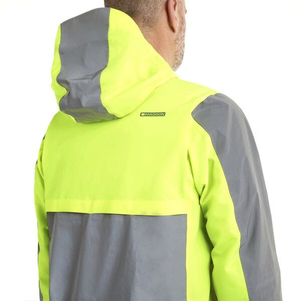 Stellar FiftyFifty Reflective Men's Waterproof Jacket, hi-viz yw - Kuma Bikes