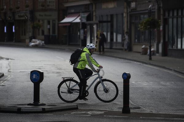 Stellar FiftyFifty Reflective Men's Waterproof Jacket, navy haze - Kuma Bikes