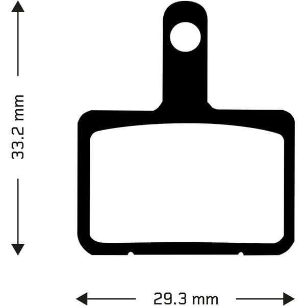 Aztec Sintered Disc Brake Pads for Shimano Deore M515 - Kuma Bikes