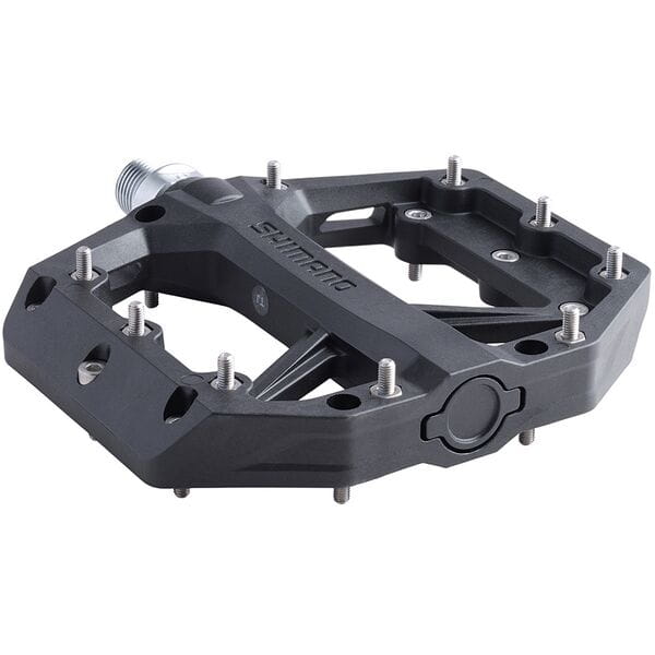 PD-GR400 flat pedals, resin with pins, black - Kuma Bikes