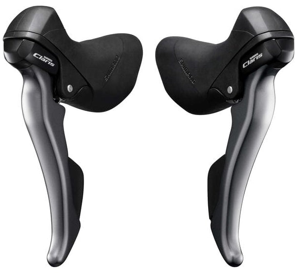 Shimano ST-R2000 Claris 8-speed road drop bar levers, double - Kuma Bikes
