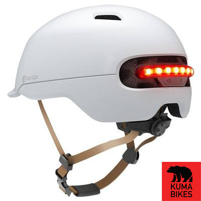 Xiaomi Smart4U Waterproof LED Helmet With Magnetic charging cable - Kuma Bikes